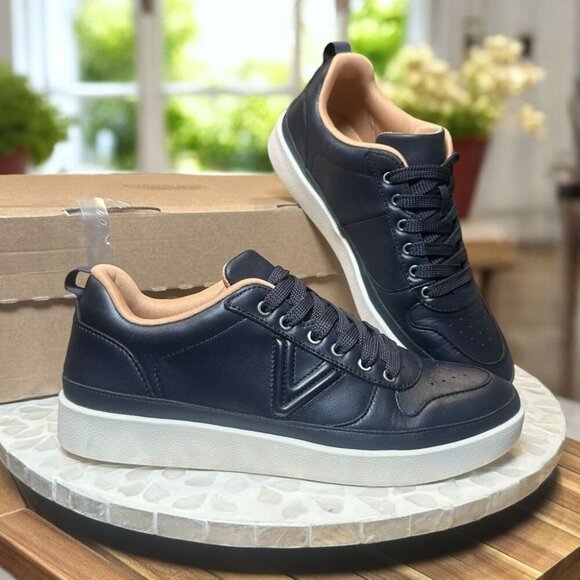 Vionic Elise Leather Supportive Lace-Up Sneaker Women’s Size 8 NEW - Picture 5 of 14